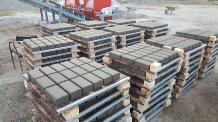 Premium paver blocks manufactured by Etihad Crete