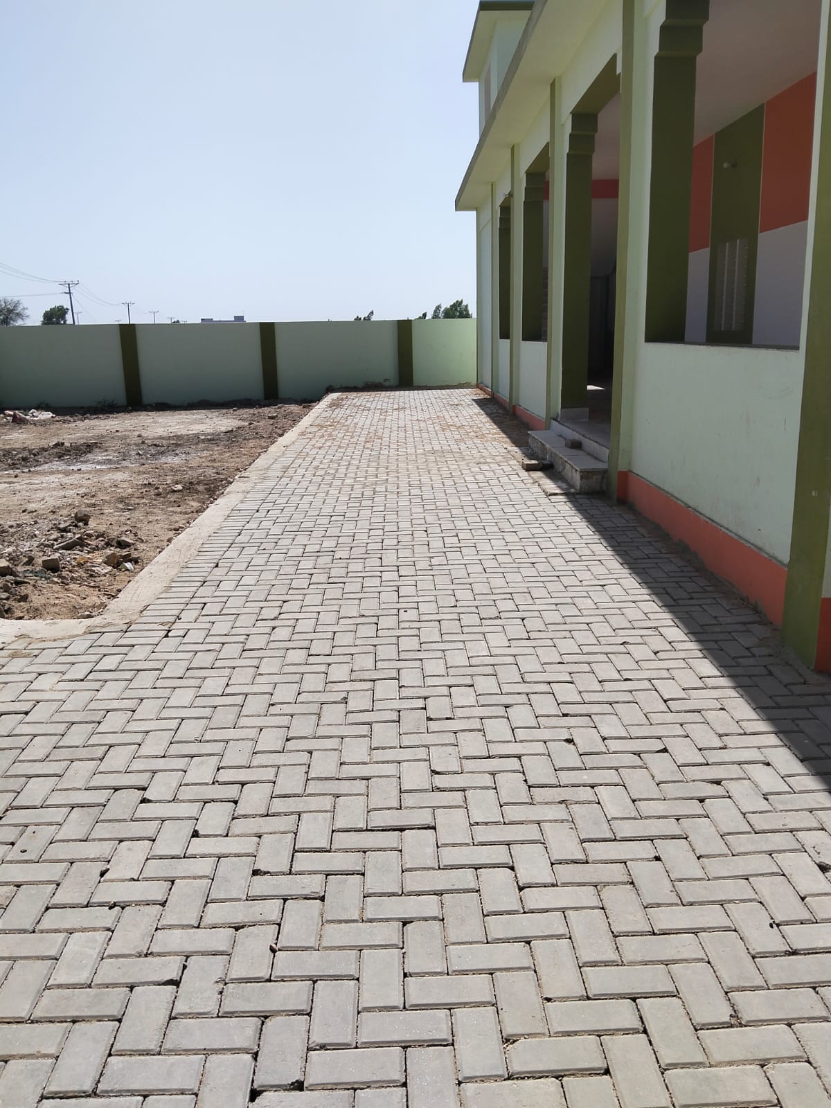 Etihad Crete paver block project installation